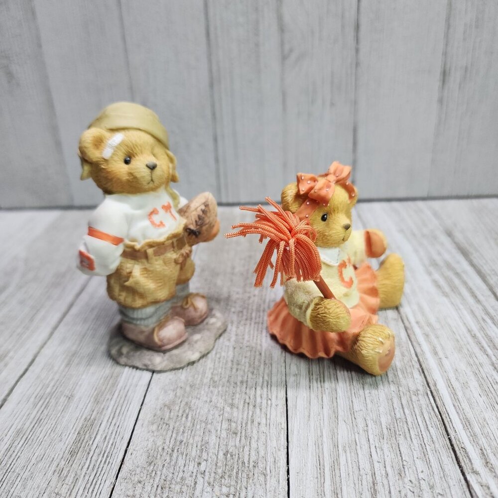 Vintage Cherished Teddies Debbie and Butch Figurine 1996 #156388 #156361 - Picture 3 of 8